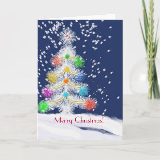 Carte de voeux Festive Tree