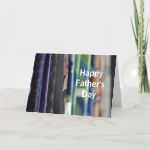 Carte de voeux Fête des pères photo Neckties