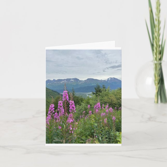 Carte de voeux Fireweed (Devant)