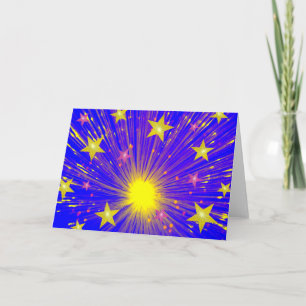 Carte de voeux Firework
