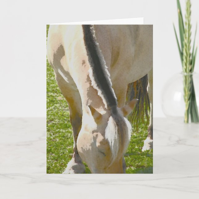 Carte de voeux fjord (Devant)