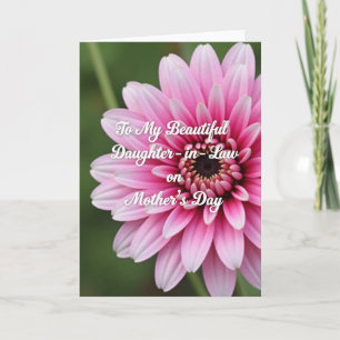 Carte de vœux Fleur à pois pour une journée heureu