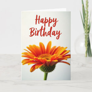 Carte de vœux Fleur d'anniversaire Daisy Delight