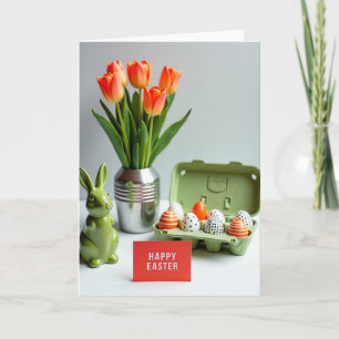 Carte de vœux Fleur de printemps
