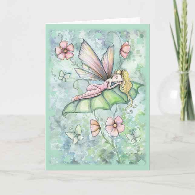 Carte de voeux Fleur Fleur Whimsical (Devant)