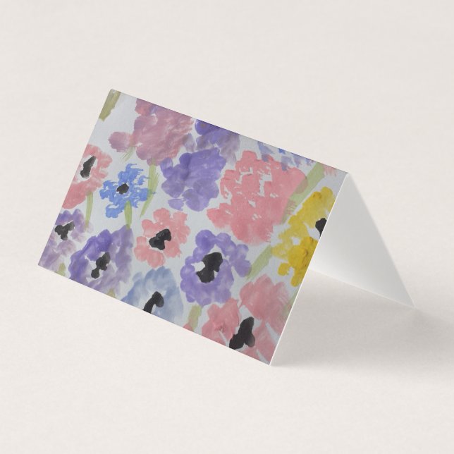 Carte de voeux Fleur sauvage (Front)