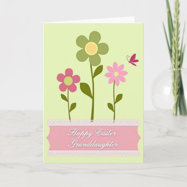 Carte de vœux Fleurs de printemps (Devant)