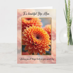 Carte de vœux Floral Shimmer