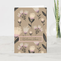 Carte de vœux florale Soft Blush Botanique