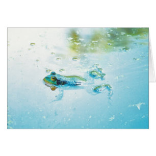 Carte de voeux flottante