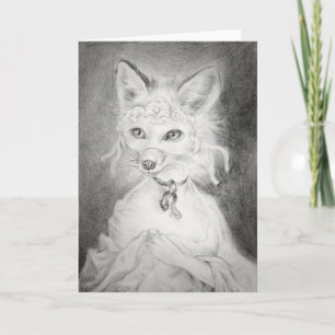 Carte de voeux Foxy Lady
