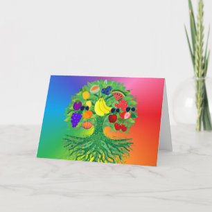 Carte de voeux Fruits Of The Spirit Tree