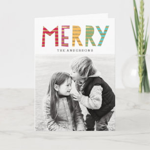 Carte de voeux Fun Merry Holiday