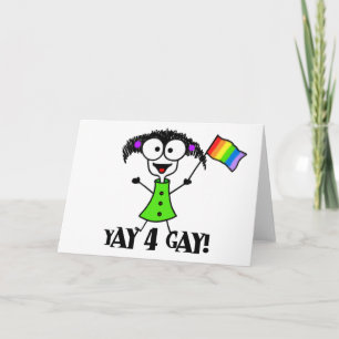 Carte de voeux gay Yay 4