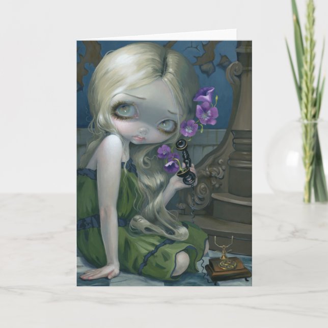 Carte de voeux "Geraniums" (Devant)