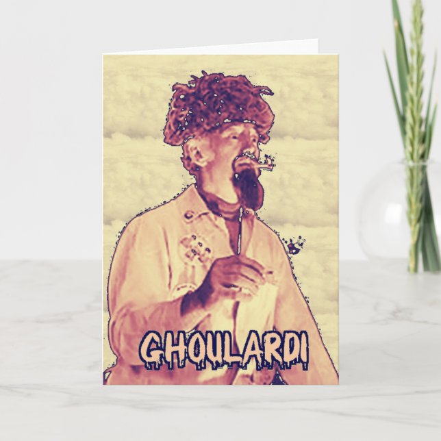 Carte de voeux Ghoulardi (Surreal 4) avec envelopp (Devant)