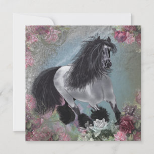 Carte de vœux GipsyVanner1