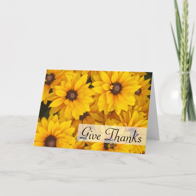 Carte de voeux - Gloriosa Daisies (Devant)
