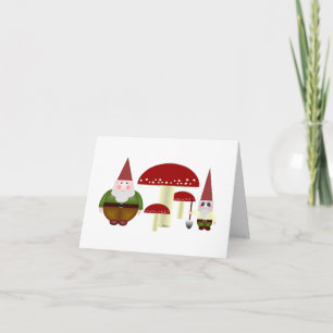 Carte de voeux Gnomes