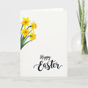 Carte de vœux Golden Blooms