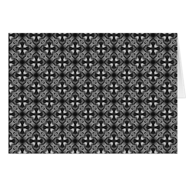 carte de voeux gothique (Devant horizontal)