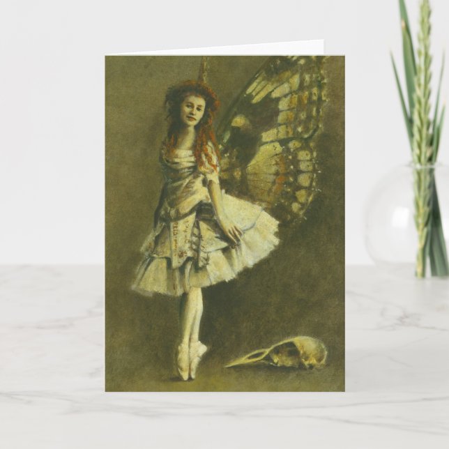 Carte de voeux Gothique Fairy (Devant)