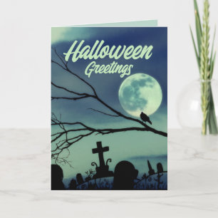 Carte de vœux gothique Halloween Sweet Darkness