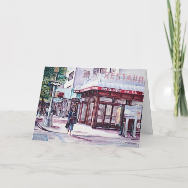 Carte de voeux Gramercy Coffee Corner (Devant)