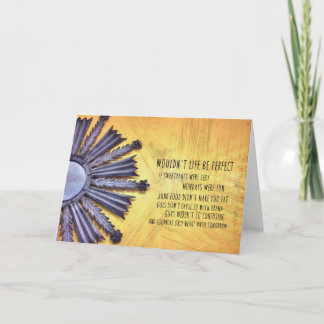 Carte de voeux GRAVE ET LUMINEUSE