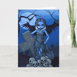 Carte de voeux "Gravedigger"