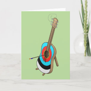 Carte de voeux Guitarget