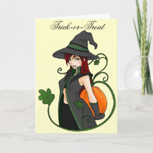 Carte de voeux Halloween