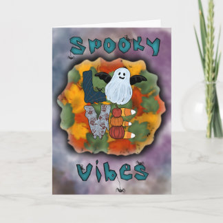 Carte de vœux Halloween