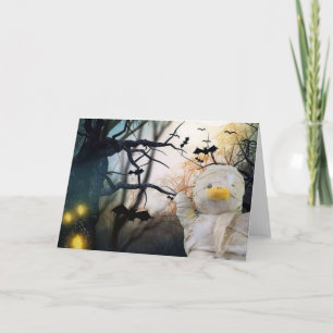 Carte de vœux Halloween.