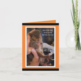 Carte de voeux Halloween