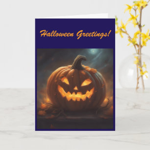 Carte de vœux Halloween