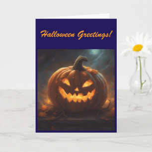 Carte de vœux Halloween