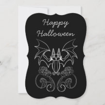 Carte de voeux Halloween