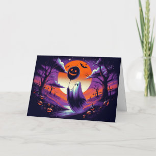 Carte de voeux Halloween