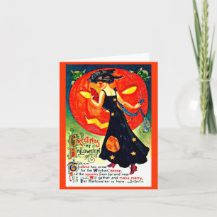 Carte de voeux - Halloween Art-Vintage de Noël 48