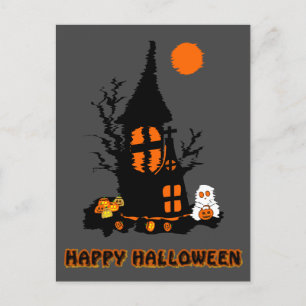 Carte de vœux Halloween joyeuse