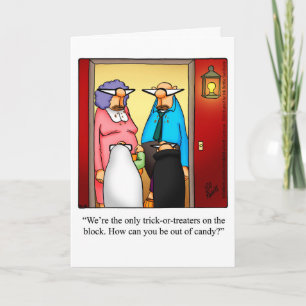 Carte de voeux Halloween personnalisable
