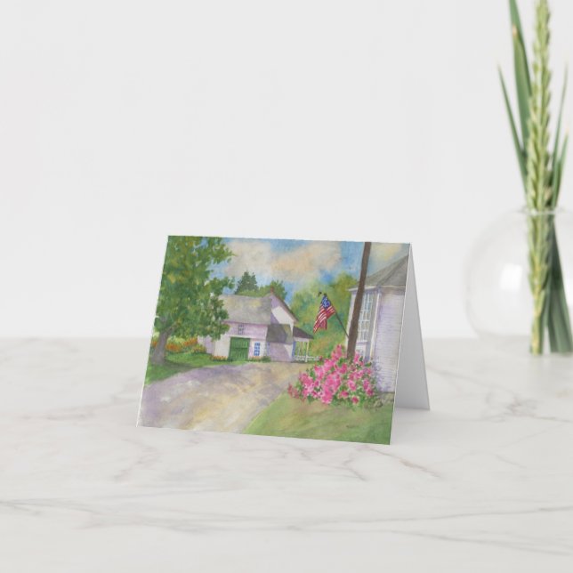 Carte de voeux Harpswell Maine (Devant)