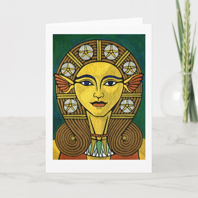 Carte de voeux Hathor (Devant)