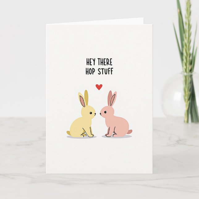 Carte de vœux Heart Hop Stuff (Devant)