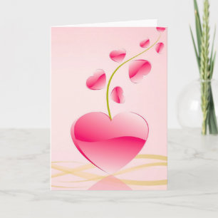 Carte de voeux Heart Life