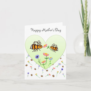 Carte de voeux heureuse de BuzzAboutBees du jour