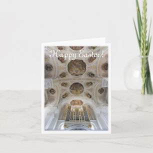 Carte de voeux heureuse de Pâques