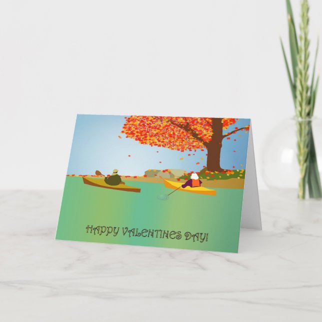 Carte de voeux heureuse de Valentines (Devant)