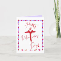 Carte de voeux Heureuse Sainte-Valentin